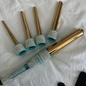 RARE Jewel Mermaid Hair Curling Iron Dolphin Wand